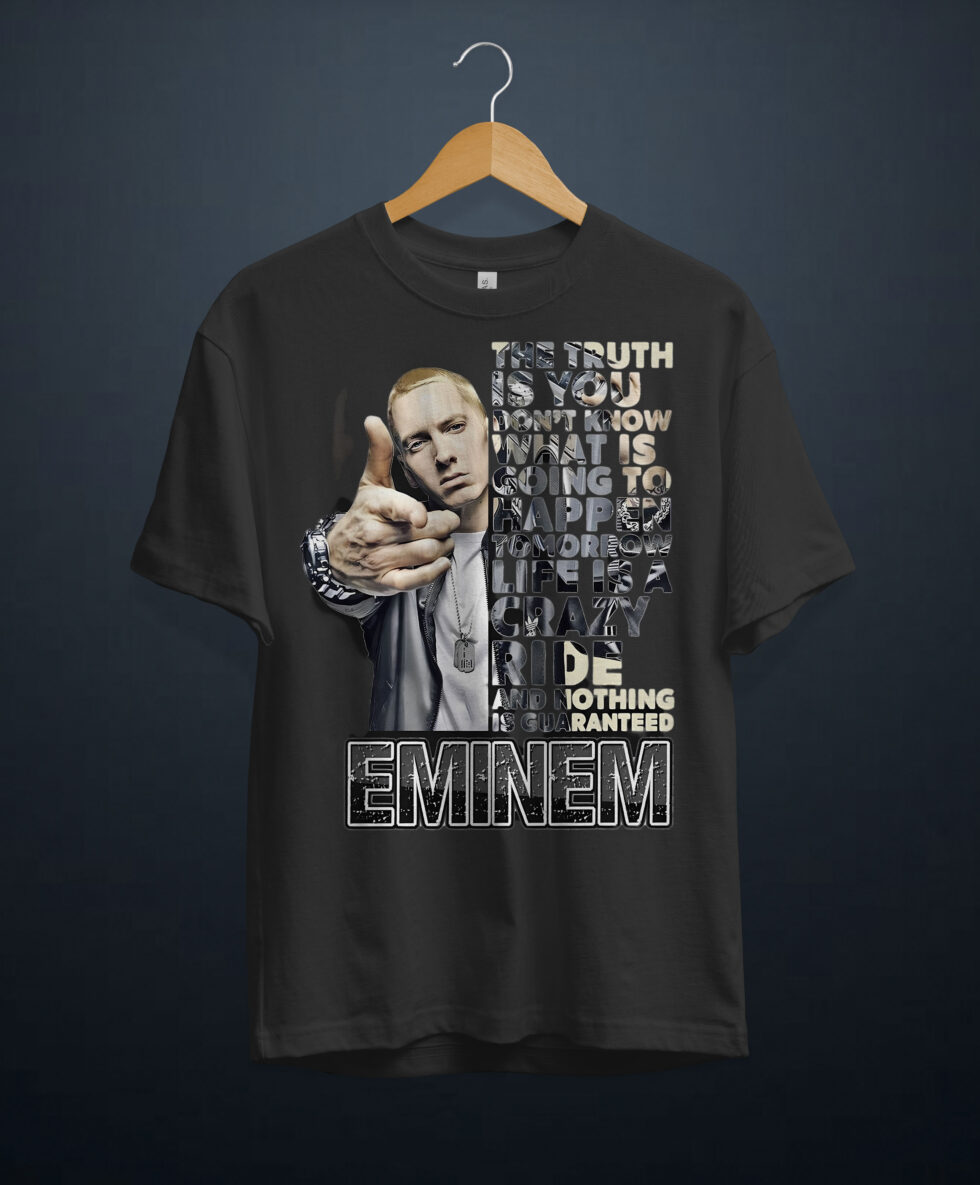 gangsta.ma t-shirt Eminem au maroc
