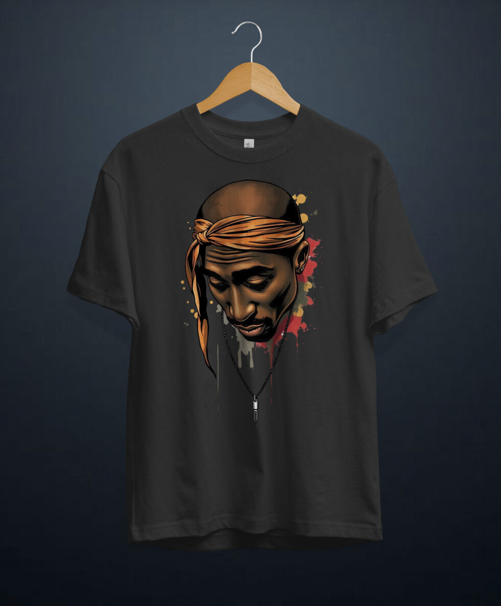gangsta.ma T-Shirt Tupac au maroc
