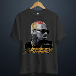 gangsta.ma T-Shirt Chris Brown Breezy au maroc