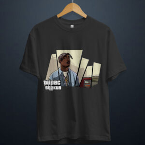 gangsta.ma T-Shirt tupac style gta au maroc