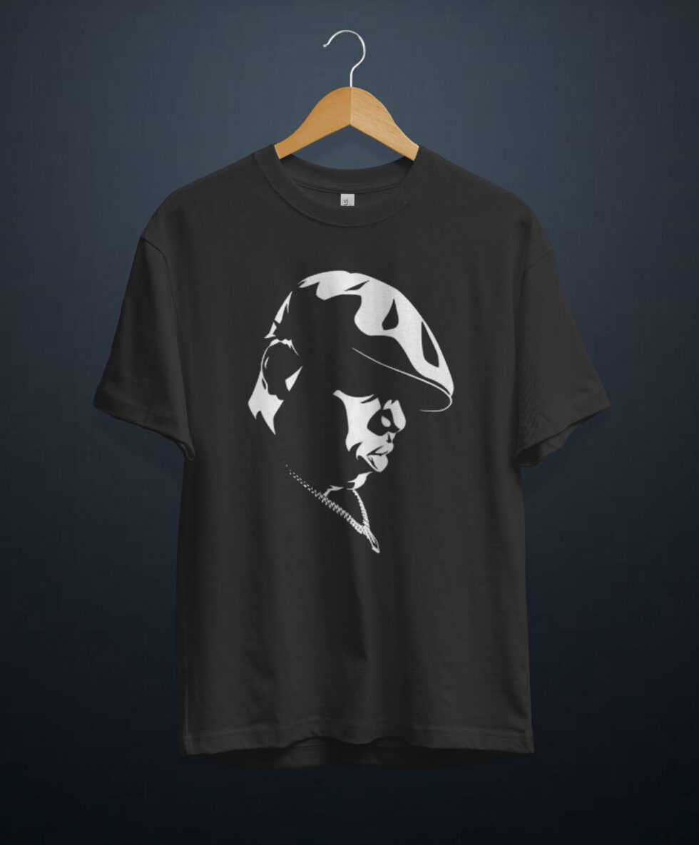 gangsta.ma T-Shirt Biggy Smalls white au maroc