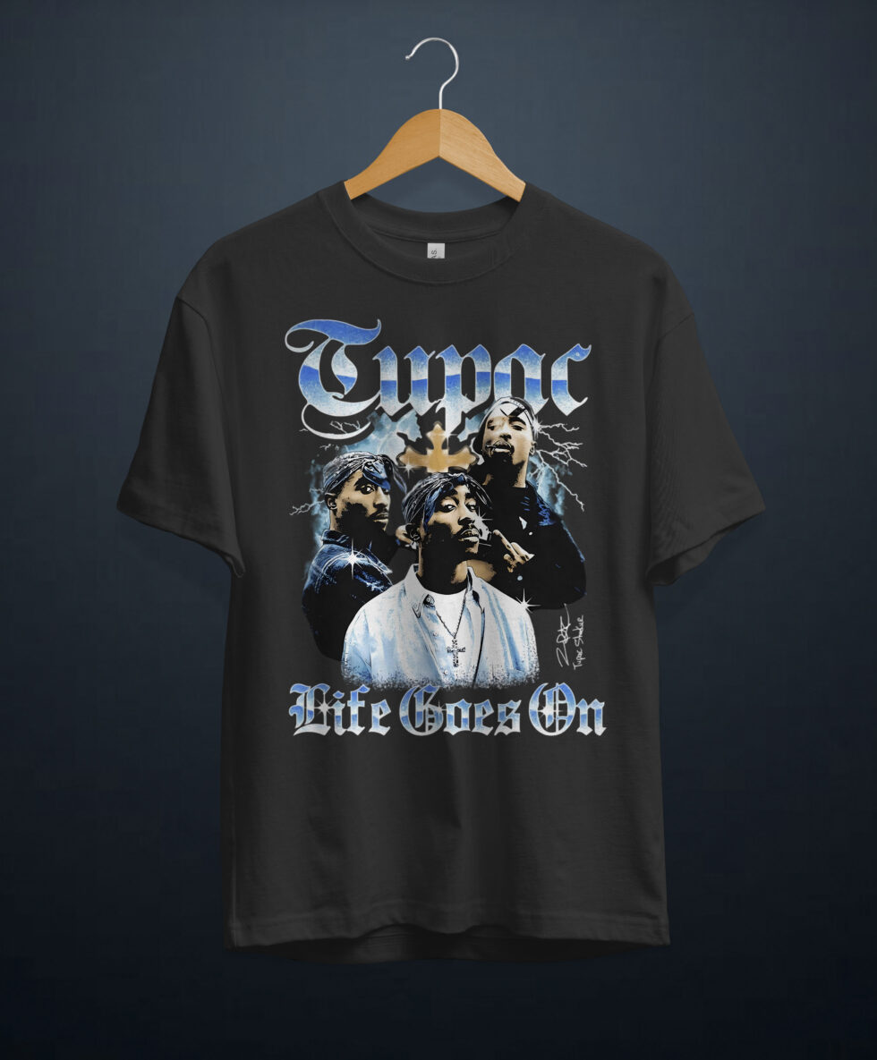 gangsta.ma T-Shirt tupac street style au maroc