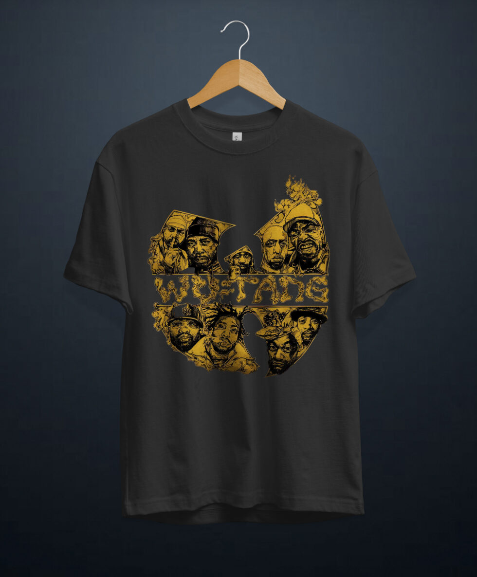 gangsta.ma t-shirt Wu-Tang team au maroc