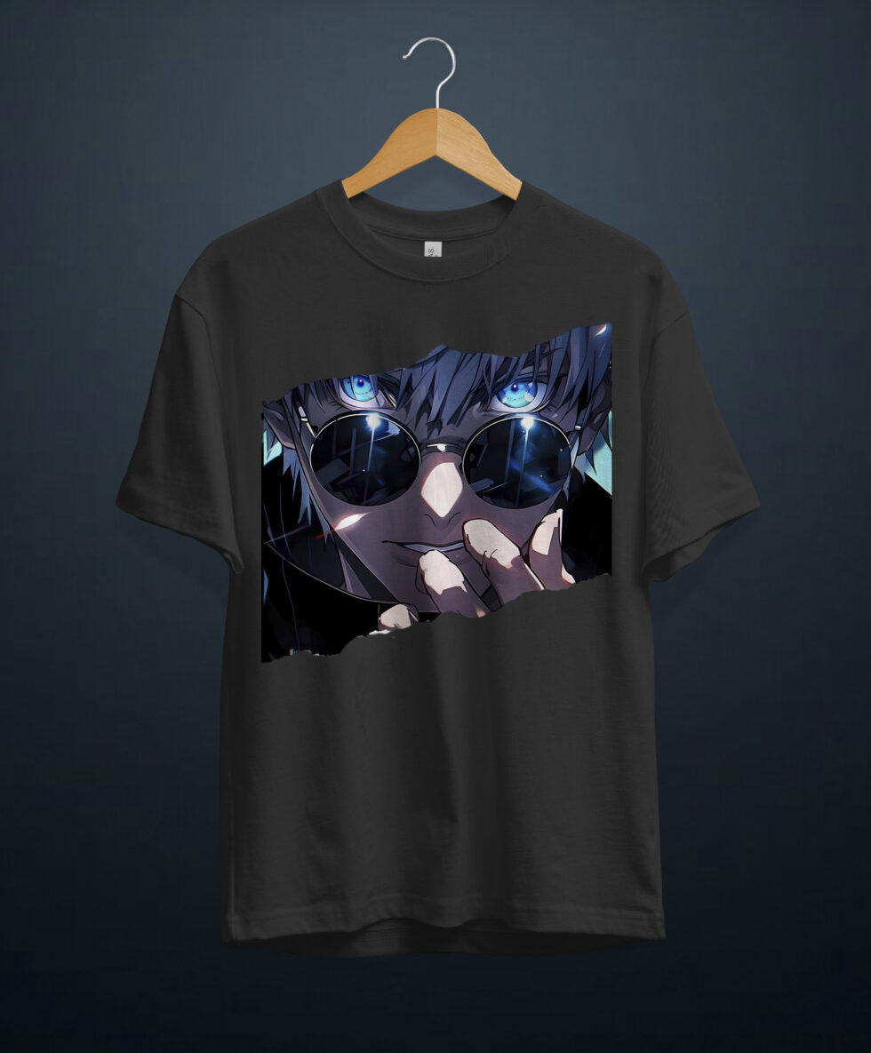 gangsta.ma t-shirt Gojou Satoru au maroc