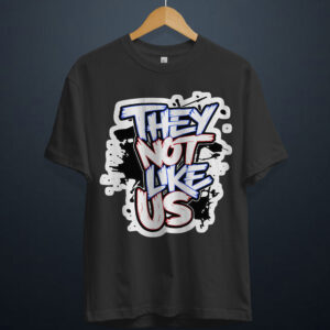 gangsta.ma t-shirt they not like us au maroc