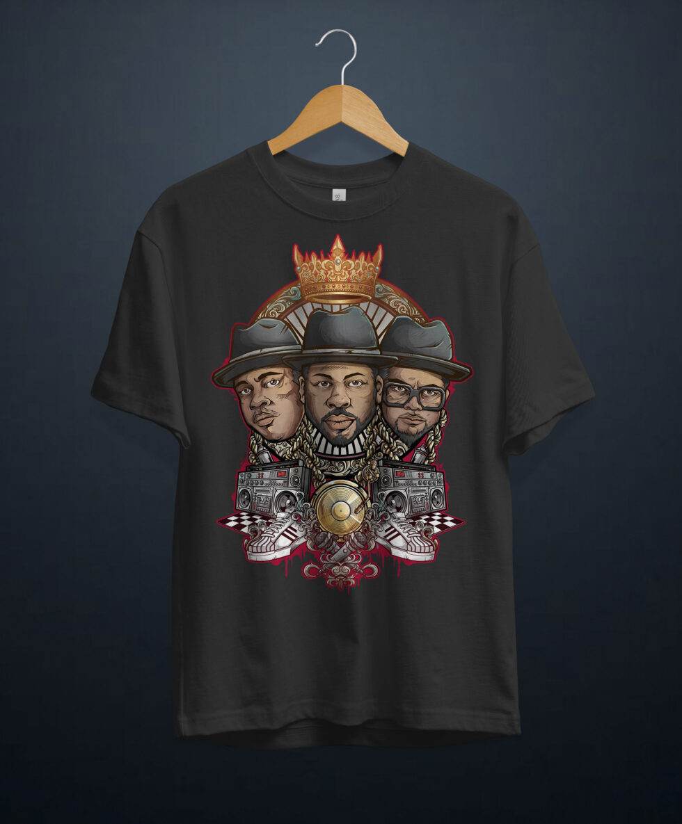 gangsta.ma t-shirt Run DMC au maroc