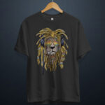 gangsta.ma T-Shirt Rasta Lion au maroc