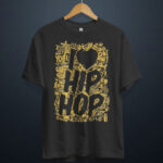 gangsta.ma T-Shirt i love hip hop au maroc