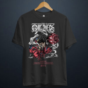 gangsta.ma t-shirt luffy gear 4 snake man au maroc