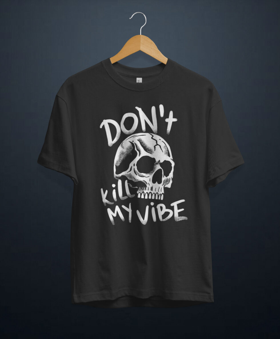 gangsta.ma t-shirt don't kill my vibe au maroc