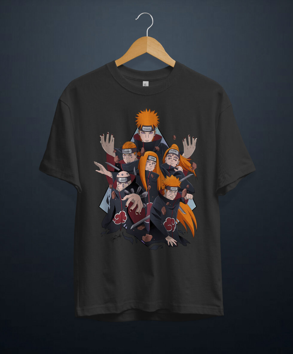 gangsta.ma t-shirt Pain Akatsuki au maroc