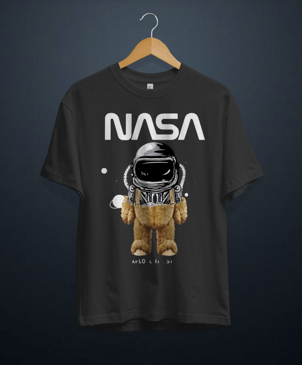 gangsta.ma T-Shirt nasa bear au maroc