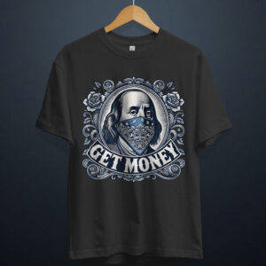 gangsta.ma T-Shirt get money au maroc