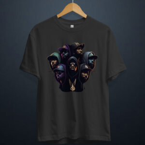 gangsta.ma T-Shirt hip hop and rap legends au maroc
