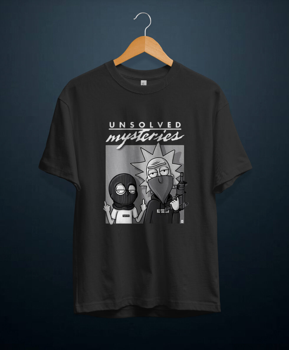 gangsta.ma T-Shirt rick and morty au maroc