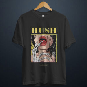 gangsta.ma t-shirt Hush For Shut Up au maroc