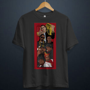 gangsta.ma T-Shirt hip hop and rap legends eminem dr dre eazy E 2pac snoop ice cube au maroc