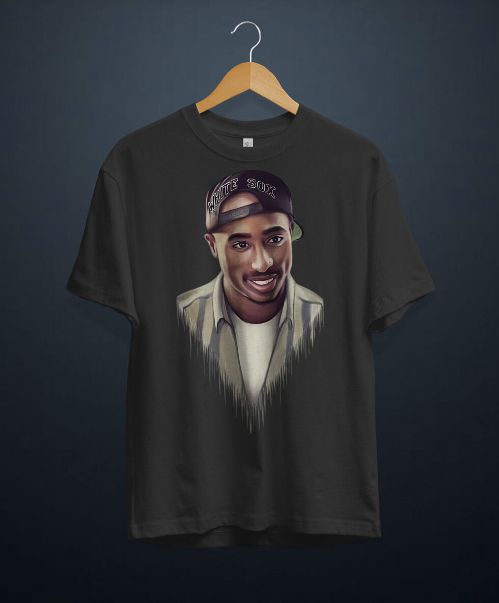 gangsta.ma T-Shirt TUPAC au maroc