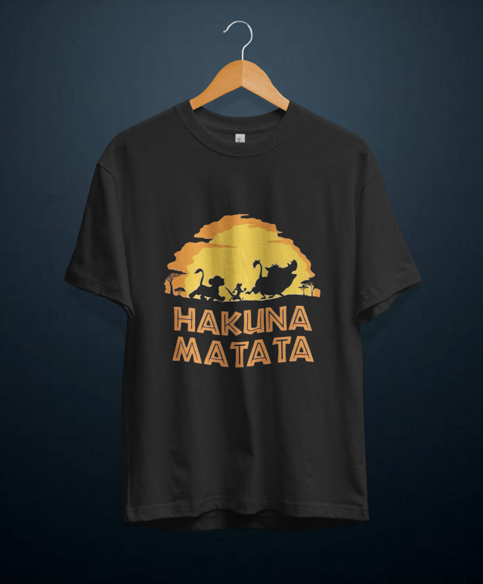 gangsta.ma T-Shirt HAKUNA MATATA au maroc