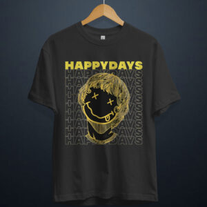 gangsta.ma T-Shirt happy day nirvana au maroc