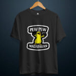 gangsta.ma T-Shirt pew pew MTF au maroc