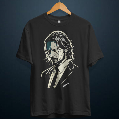 gangsta.ma T-Shirt john wick au maroc