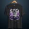 gangsta.ma T-Shirt Astronaut Psychedelic Music DJ au maroc
