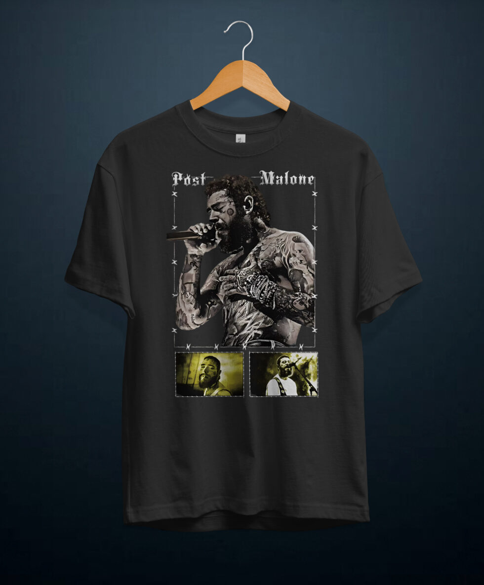 gangsta.ma T-Shirt Post Malone au maroc
