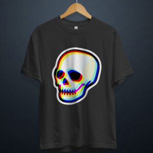 gangsta.ma T-Shirt skeleton 3Dimension au maroc