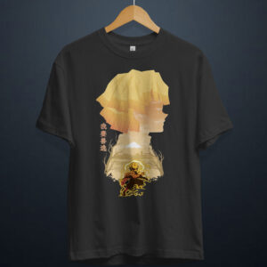 gangsta.ma t-shirt Zenitsu Demon Slayer au maroc