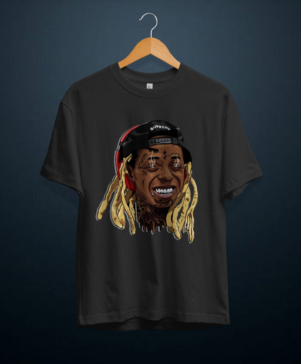 gangsta.ma t-shirt lil wayne au maroc