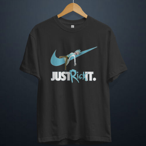 gangsta.ma t-shirt nike just rick it au maroc