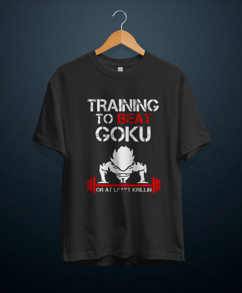 gangsta.ma t-shirt training to beat goku au maroc