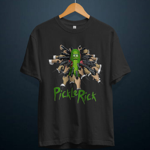 gangsta.ma t-shirt pickle rick au maroc