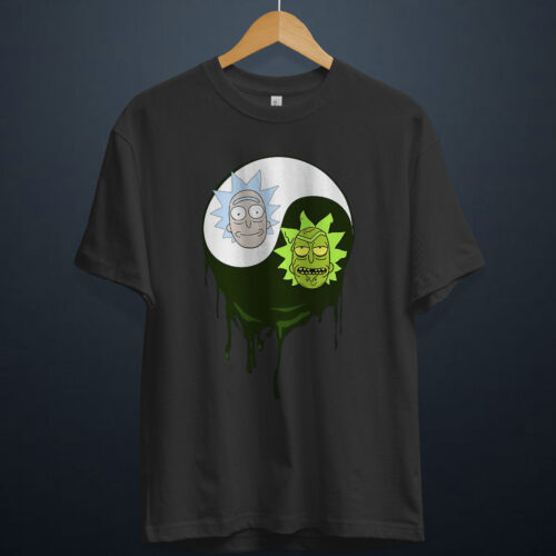 gangsta.ma t-shirt rick & toxic rick au maroc