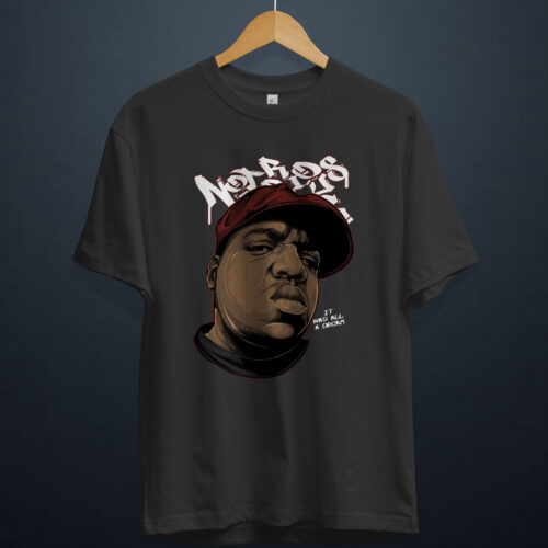 gangsta.ma t-shirt B.I.G it was all a dream au maroc