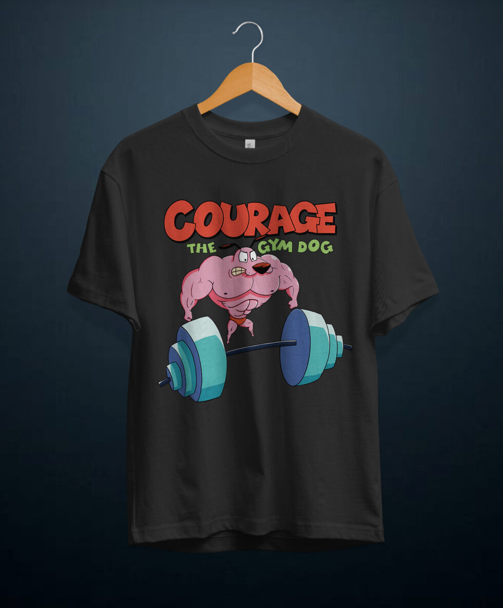 gangsta.ma t-shirt courage gym au maroc