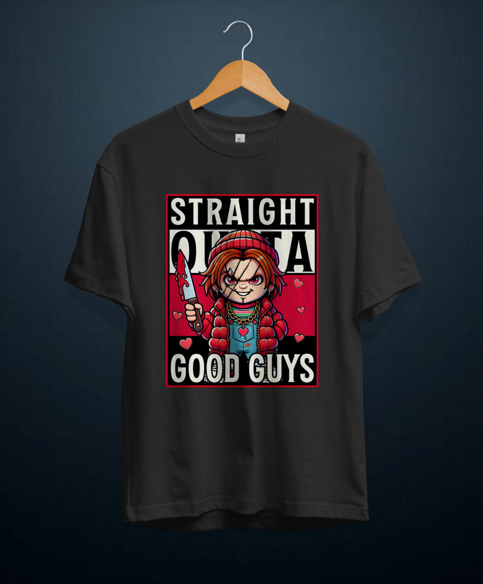 gangsta.ma t-shirt Straight Outta Good Guy au maroc