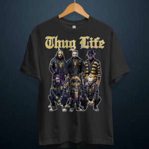 gangsta.ma t-shirt Thug life horror au maroc